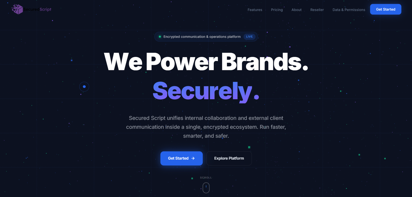 SecuredScript — Website by Builtin